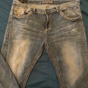 Light wash, “Blake” Affliction Jeans